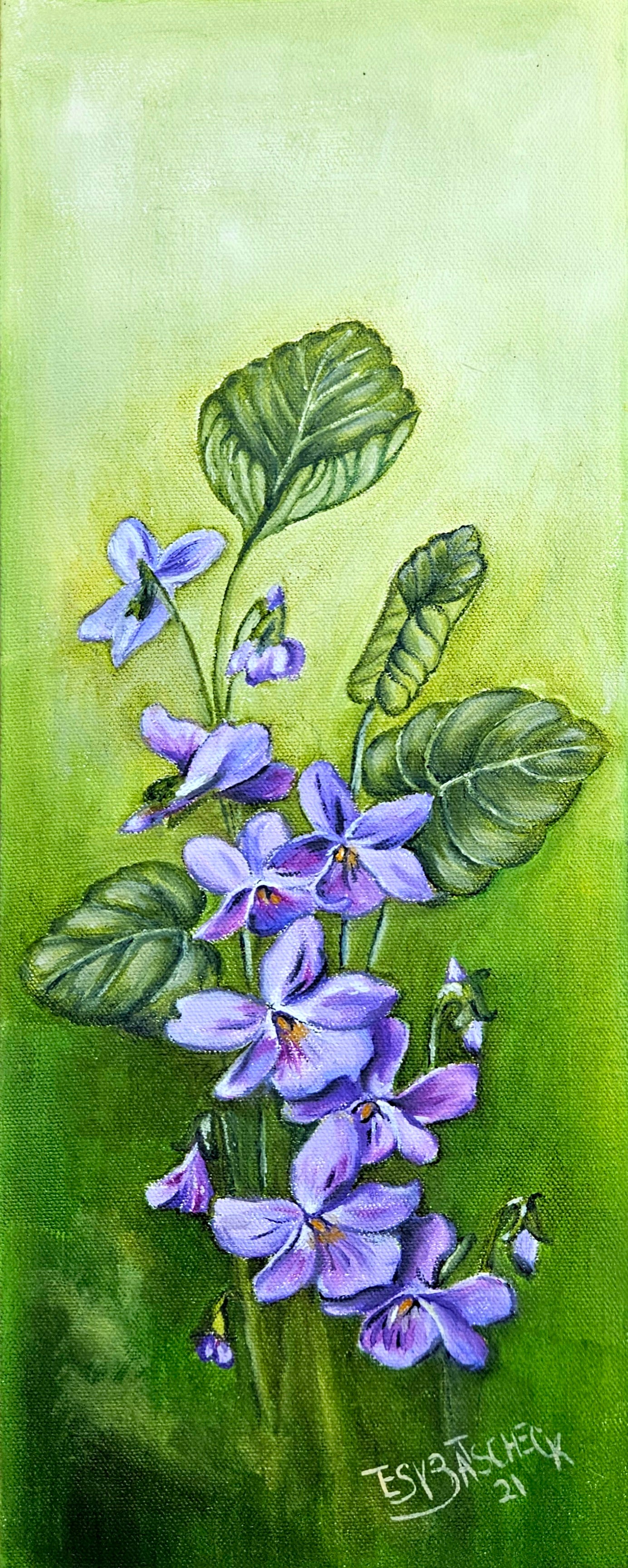 Flores alargadas I de Teresa Batscheck