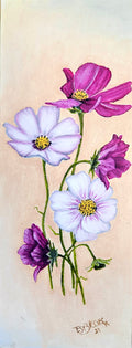 Flores alargadas II de Teresa Batscheck