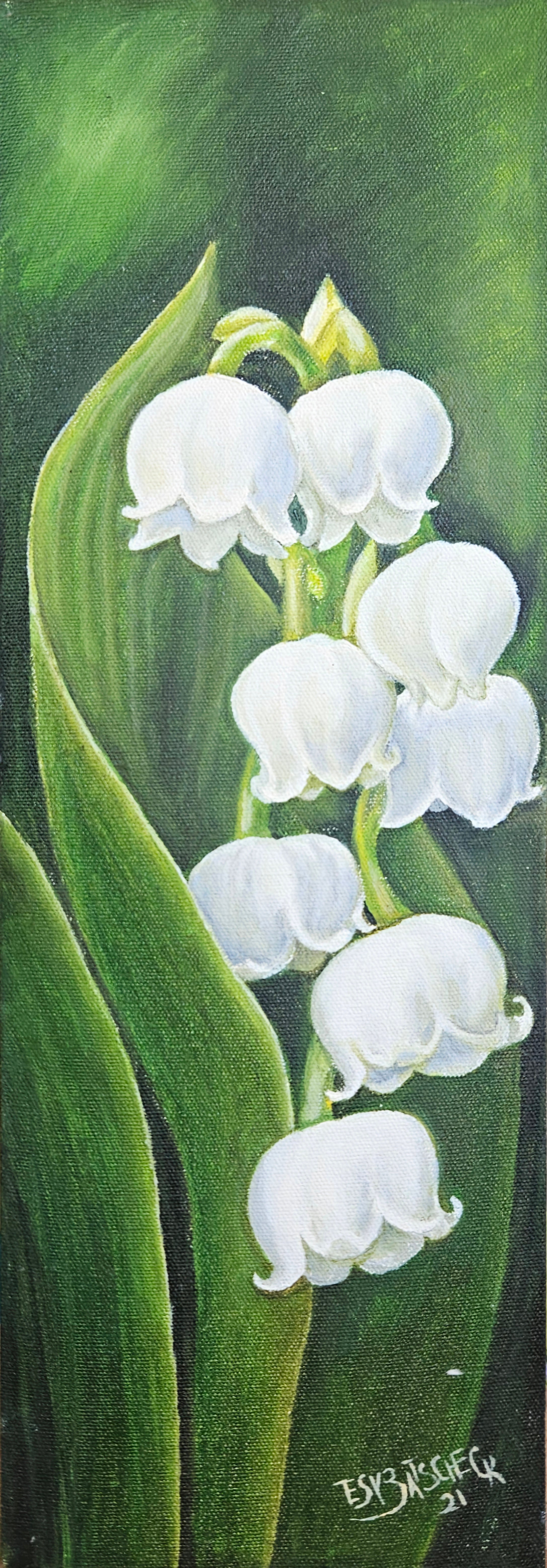 Flores alargadas II de Teresa Batscheck