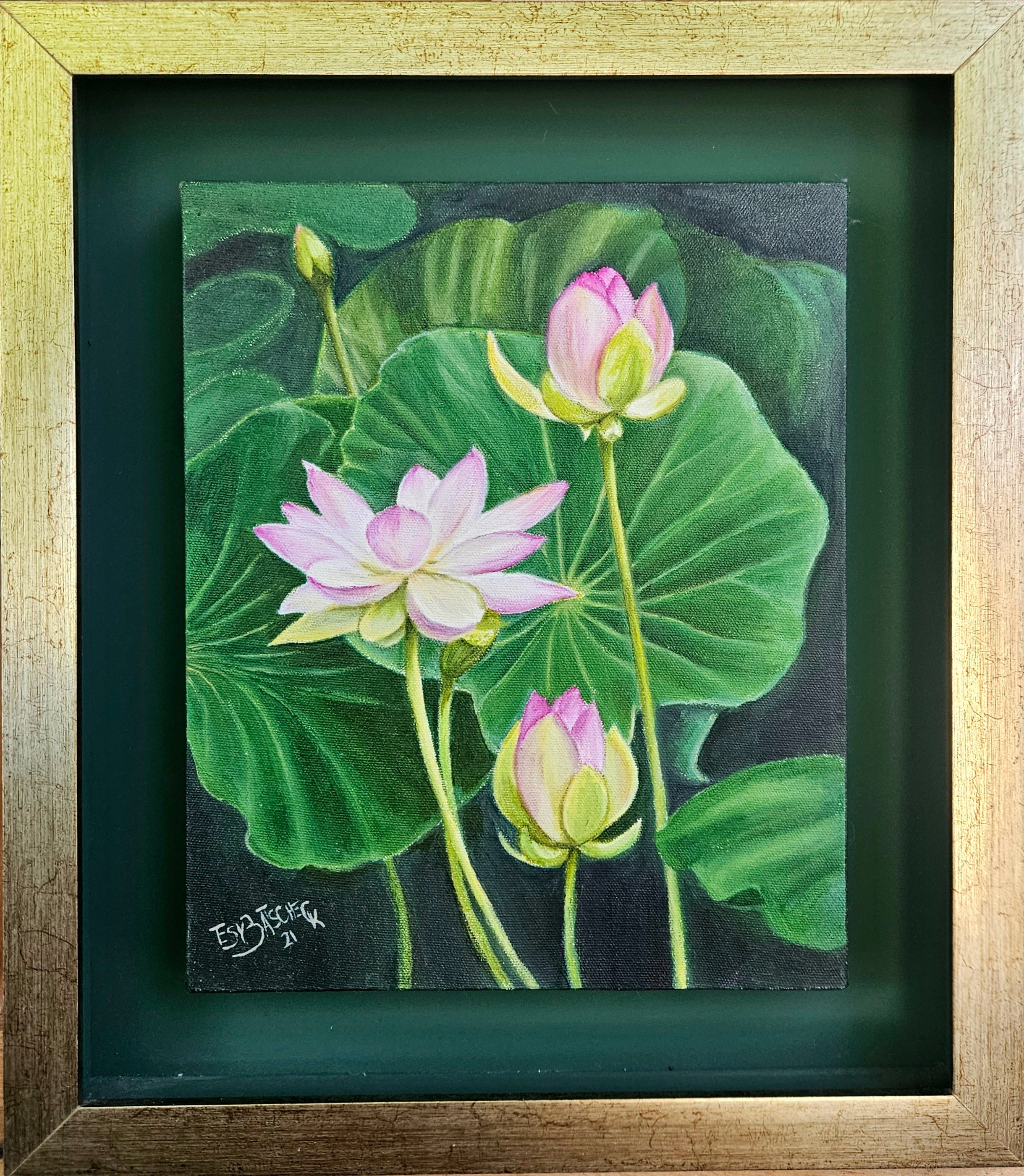 Flor de loto I de Teresa Batscheck