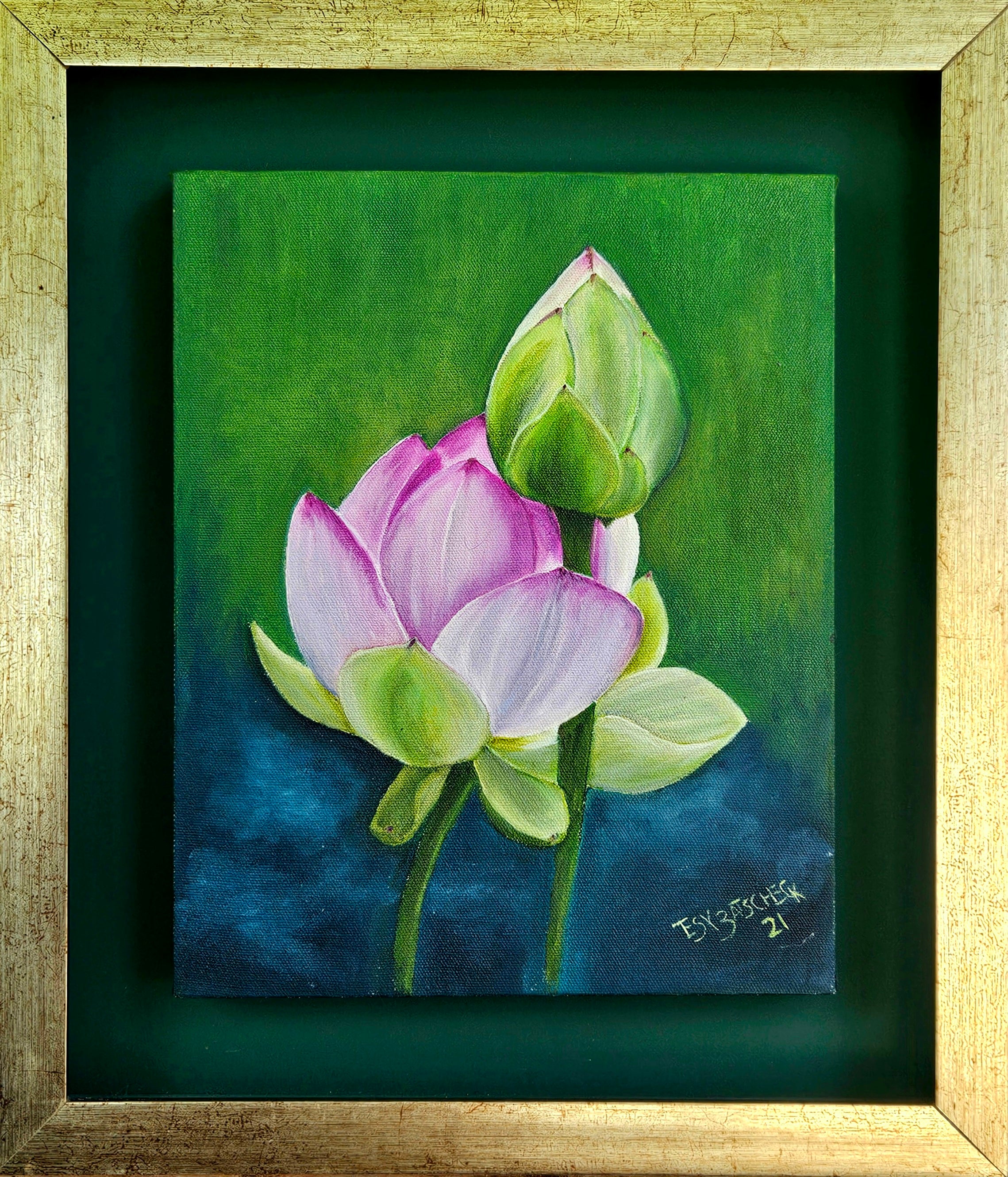Flor de loto II de Teresa Batscheck