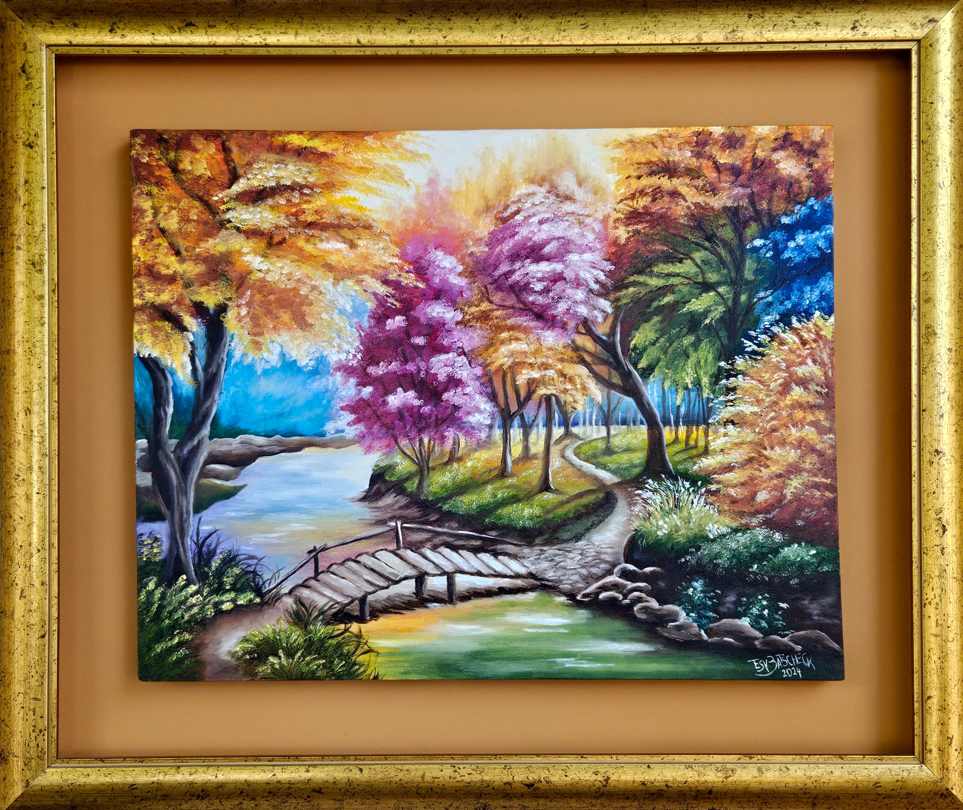 Arboles de colores de Teresa Batscheck